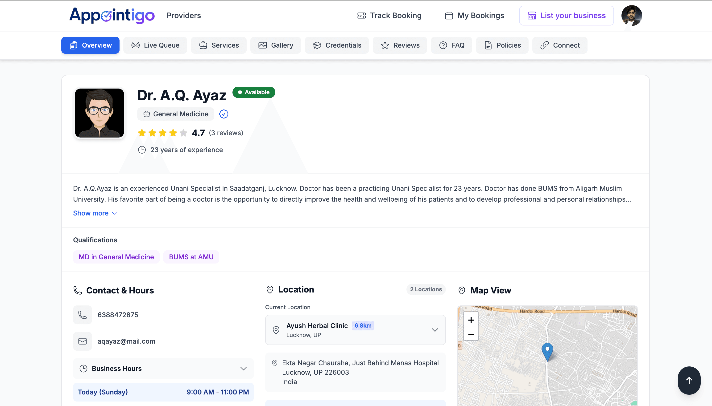 Appointigo – Smart Appointment Management Platform screenshot 1
