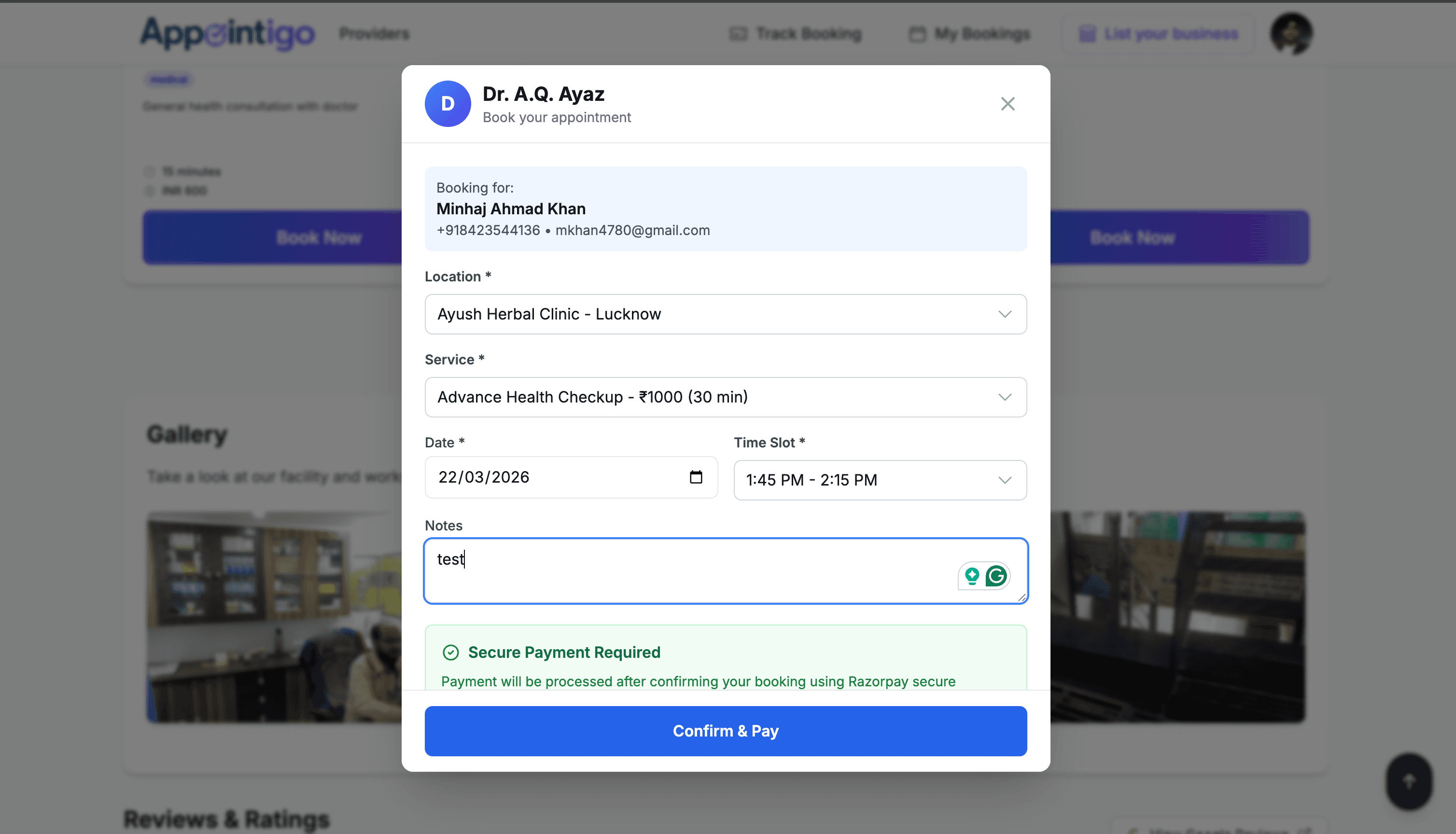 Appointigo – Smart Appointment Management Platform screenshot 2