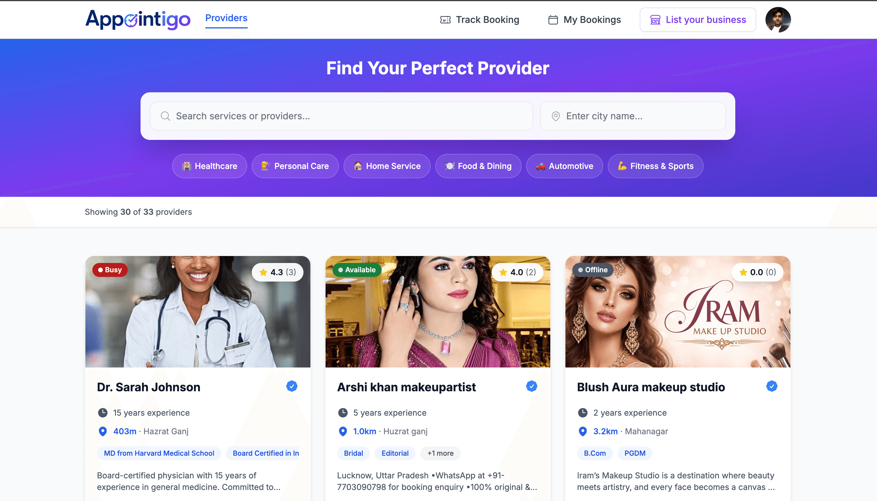 Appointigo – Smart Appointment Management Platform